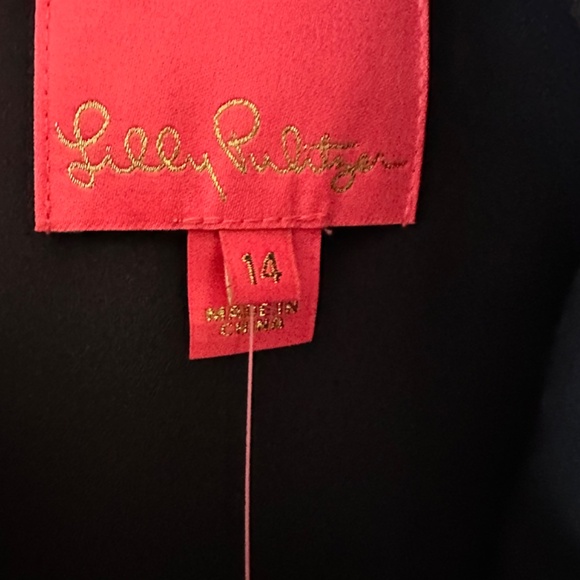 Lilly Pulitzeer Franci  Dress, True Navy Lagoon Jacquard, NWT - Picture 5 of 13